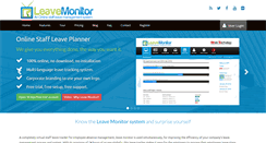Desktop Screenshot of leavemonitor.com